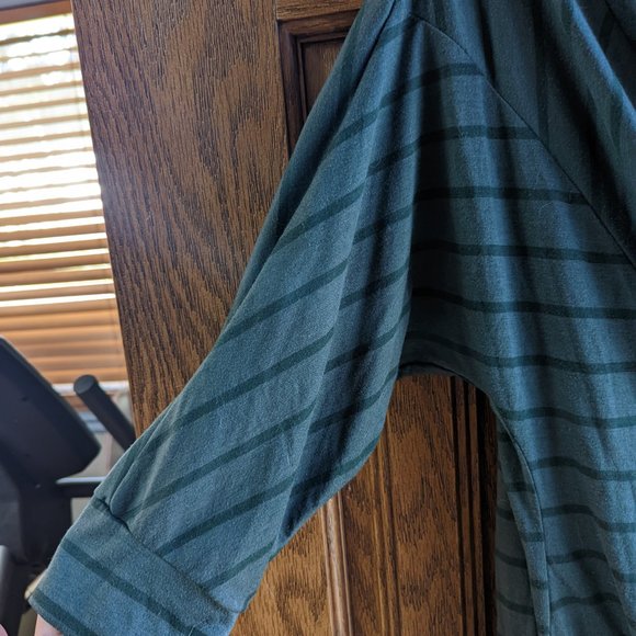 Vanity Striped Cowl Neck Top - Picture 5 of 8